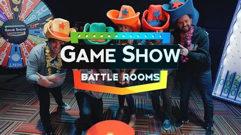 Play your favorite game shows including Friendly Feud, Wheel of Phrases, Name that Price, Minute Games, MatchUp and more. Book now anytime Friday or Saturday or weekday private experiences for team-building activities! Come experience the nation's first ever Game Show Battle Rooms! Duration: 1-2 hours. Suggest edits to improve what we …